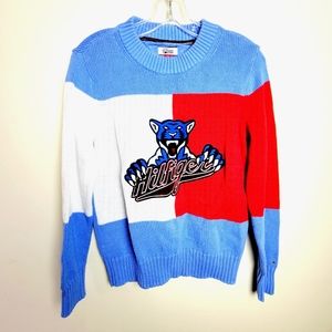 Tommy Hilfiger Vintage Tiger Color Block Sweater M